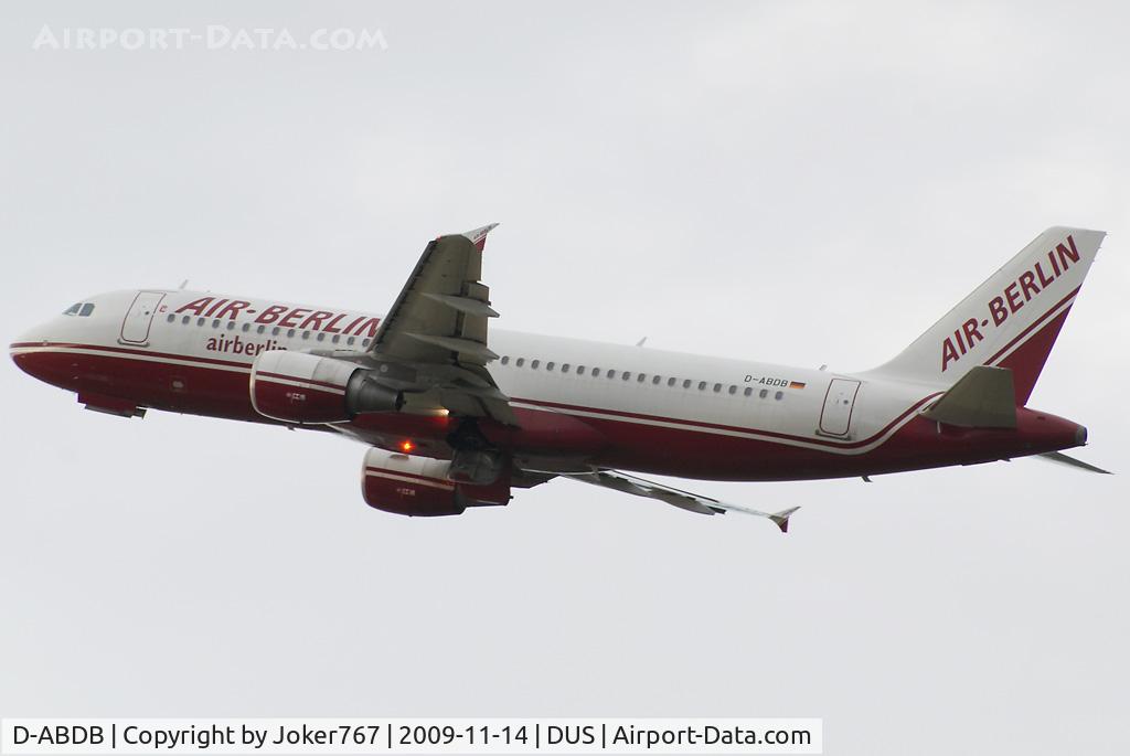 D-ABDB, 2005 Airbus A320-214 C/N 2619, Air Berlin Airbus A320-214