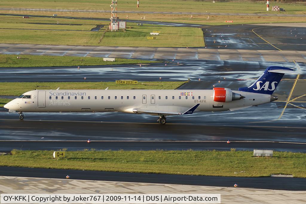 OY-KFK, 2009 Bombardier CRJ-900 (CL-600-2D24) C/N 15244, Scandinavian Airlines (SAS) Canadair Regional Jet CRJ900