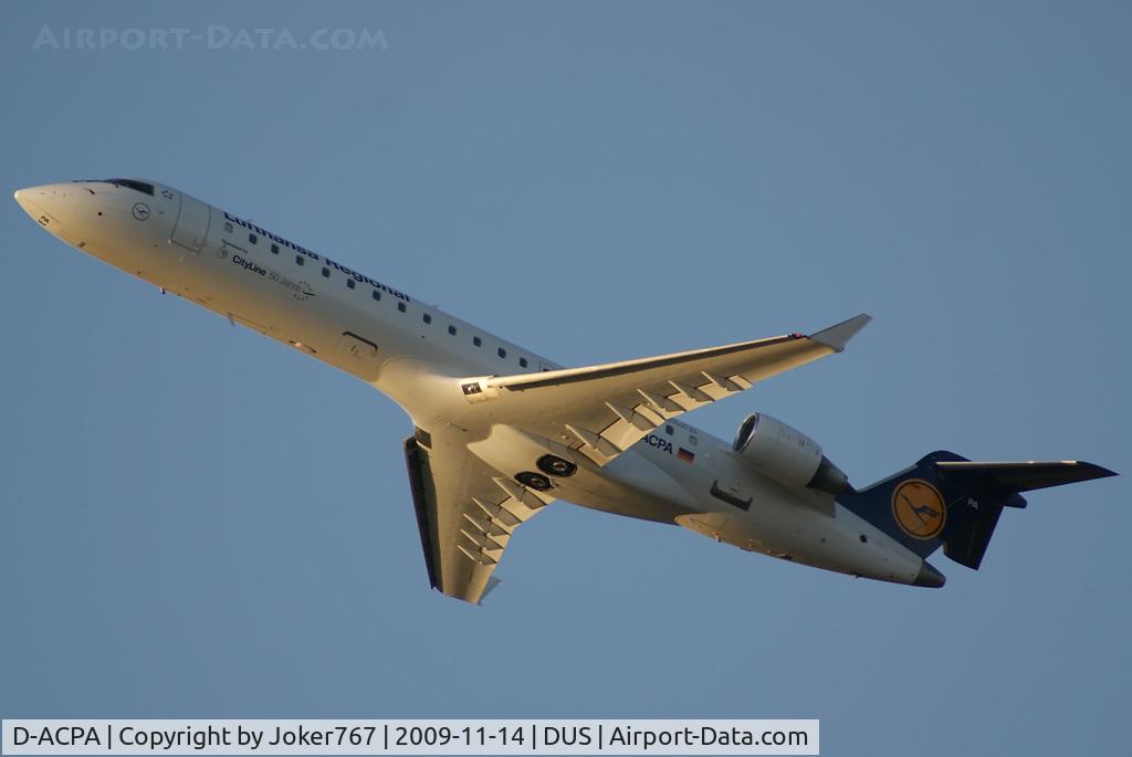 D-ACPA, 2001 Canadair CRJ-701ER (CL-600-2C10) Regional Jet C/N 10012, Lufthansa Regional (CityLine) Canadair Regional Jet CRJ701ER