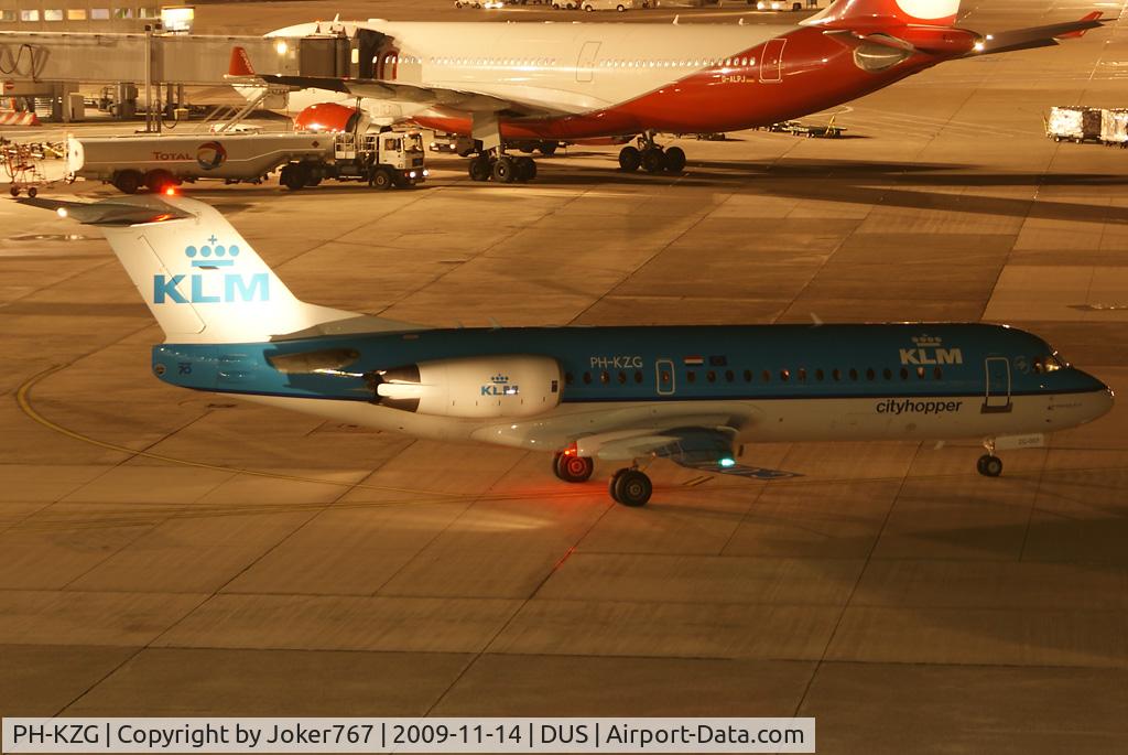 PH-KZG, 1996 Fokker 70 (F-28-0070) C/N 11578, KLM cityhopper Fokker F-70