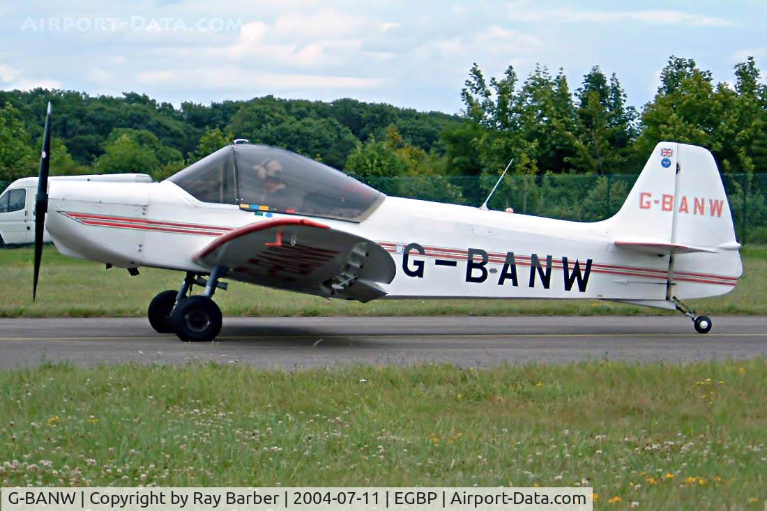 G-BANW, 1966 Scintex CP-1330 Super Emeraude C/N 941, Piel CP.1310 Super Emeraude [941] Kemble~G 11/07/2004. Seen at the PFA Fly in 2004 Kemble UK.