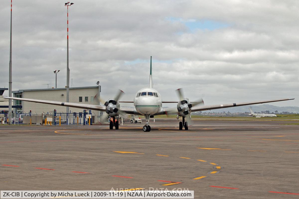 ZK-CIB, 1953 Convair 580 C/N 327A, At Auckland