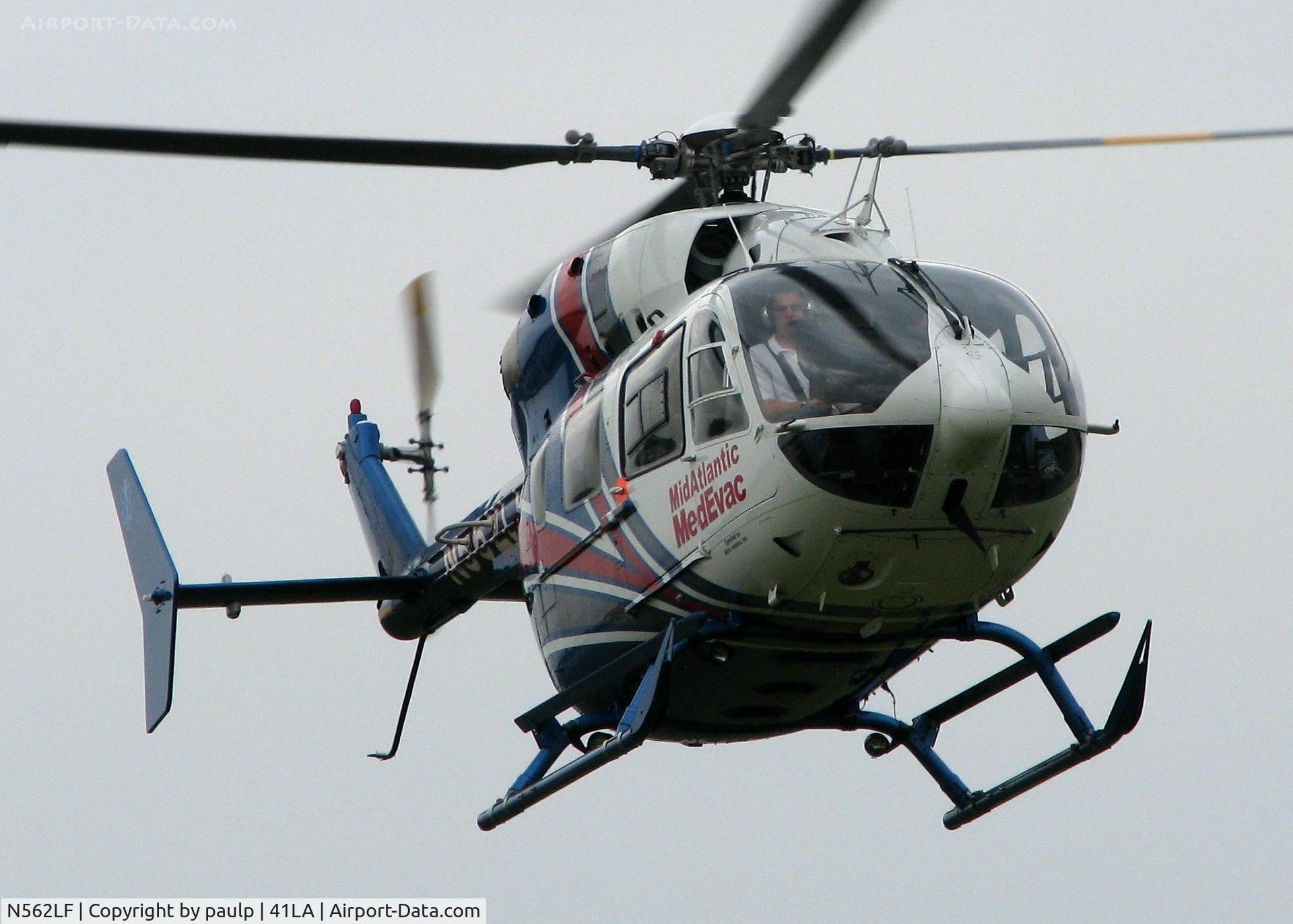 N562LF, 2007 Eurocopter-Kawasaki EC-145 (BK-117C-2) C/N 9141, Metro Aviation / Downtown Shreveport.