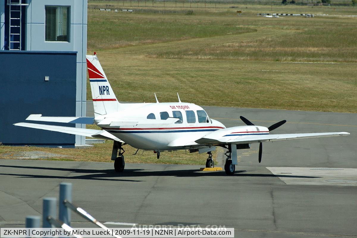 ZK-NPR, Piper PA-31 C/N 31-777, At Napier