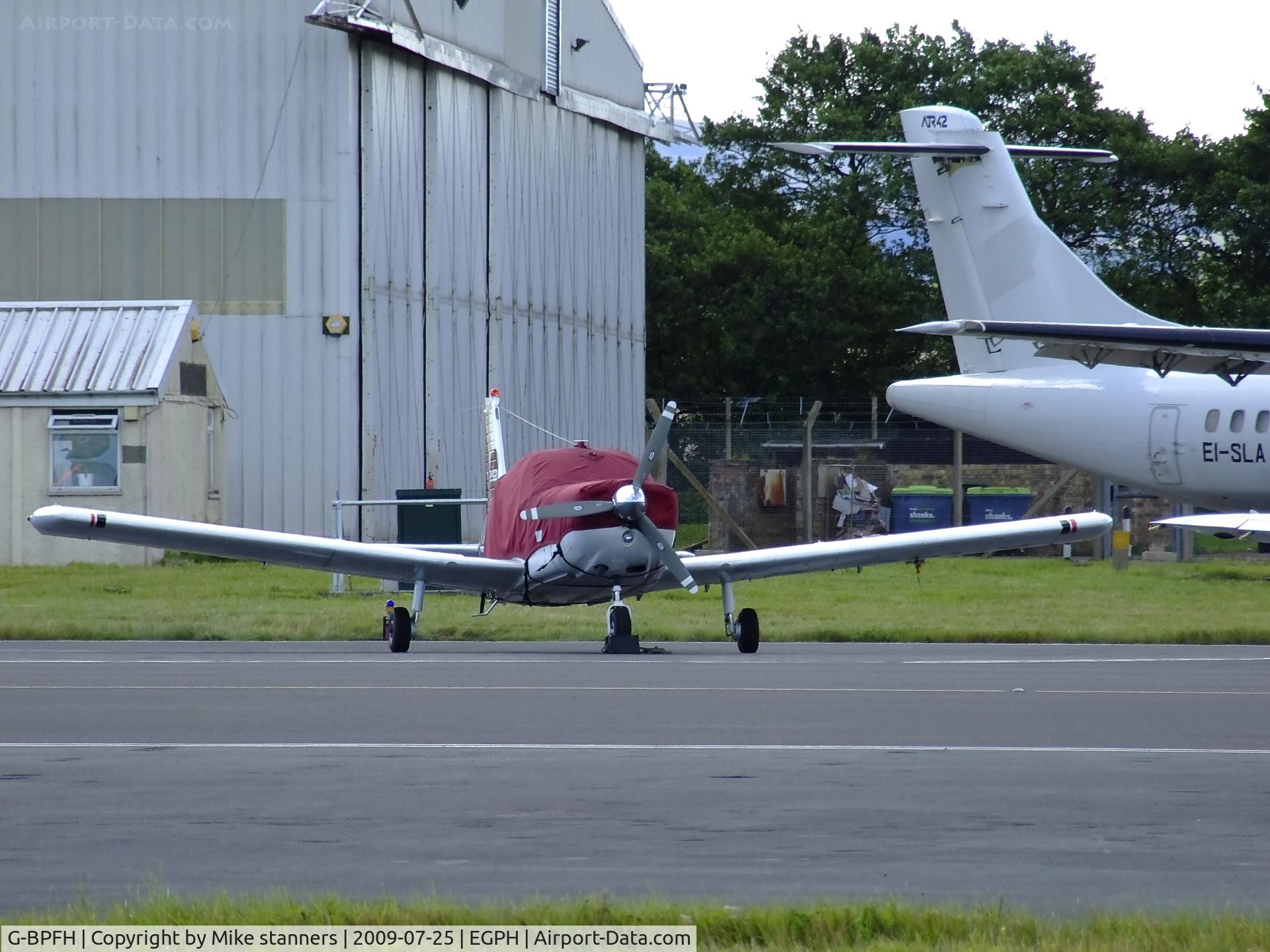 G-BPFH, 1981 Piper PA-28-161 Cherokee Warrior II C/N 28-8116201, Edinburgh based PA-28-161 Warrior II
