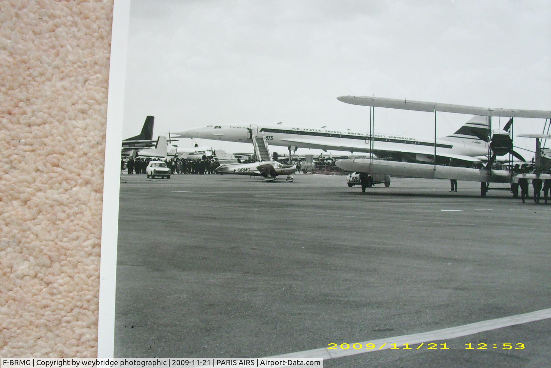 F-BRMG, Socata MS-893A Rallye Commodore 180 C/N 11413, socata overshadowed by f-wtss concorde, paris air show?