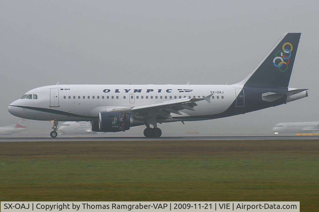 SX-OAJ, 2009 Airbus A319-112 C/N 3905, Olympic Airbus A319