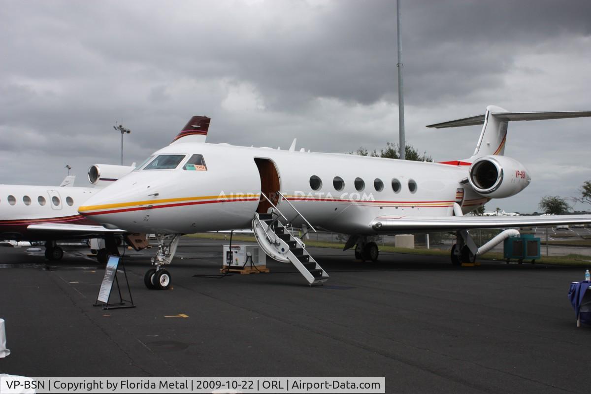 VP-BSN, 2001 Gulfstream Aerospace G-V C/N 648, Gulfstream V