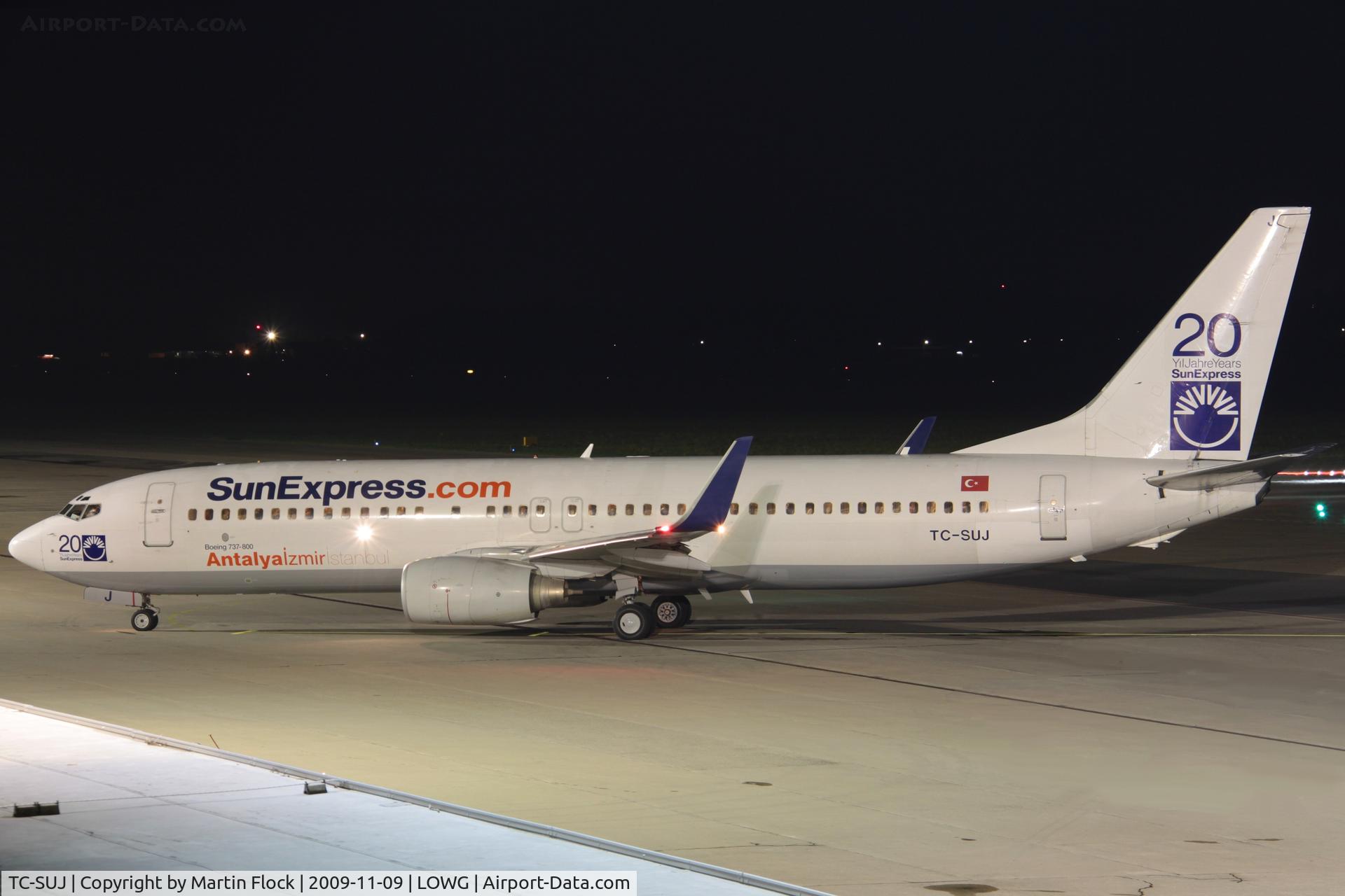 TC-SUJ, 2003 Boeing 737-8CX C/N 32368/1289, .