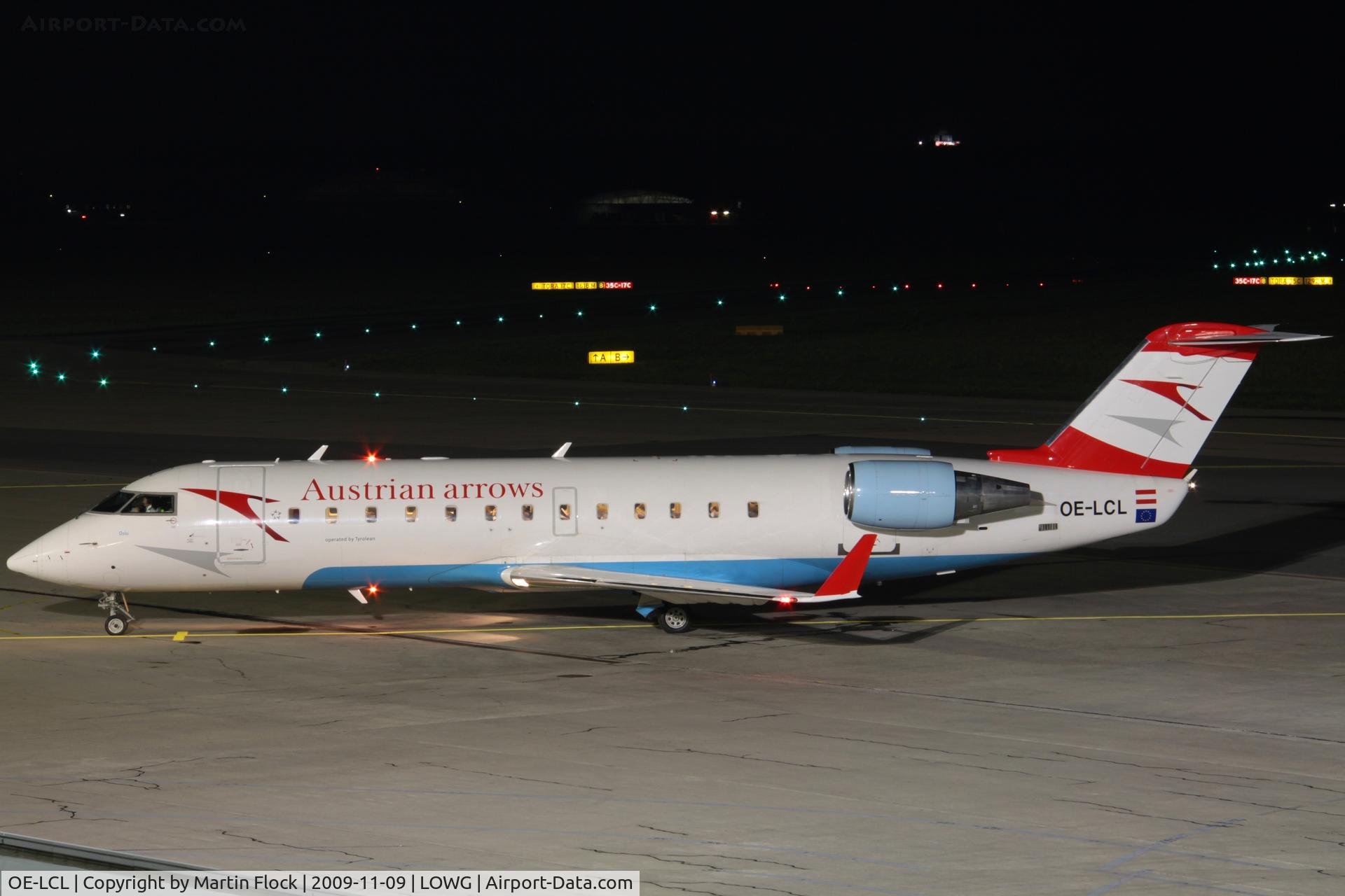 OE-LCL, 1997 Canadair CRJ-200LR (CL-600-2B19) C/N 7167, .