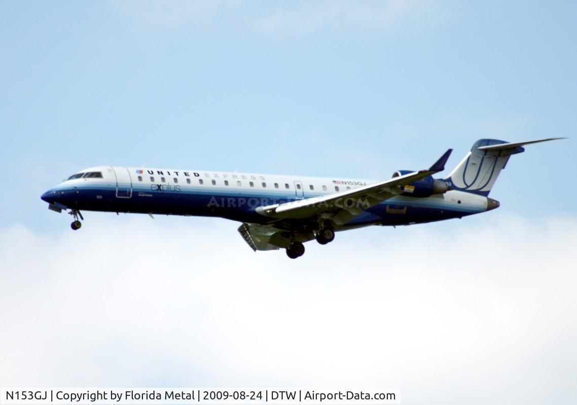 N153GJ, 2005 Bombardier CRJ-702 (CL-600-2C10) Regional Jet C/N 10219, Go Jet CRJ-700