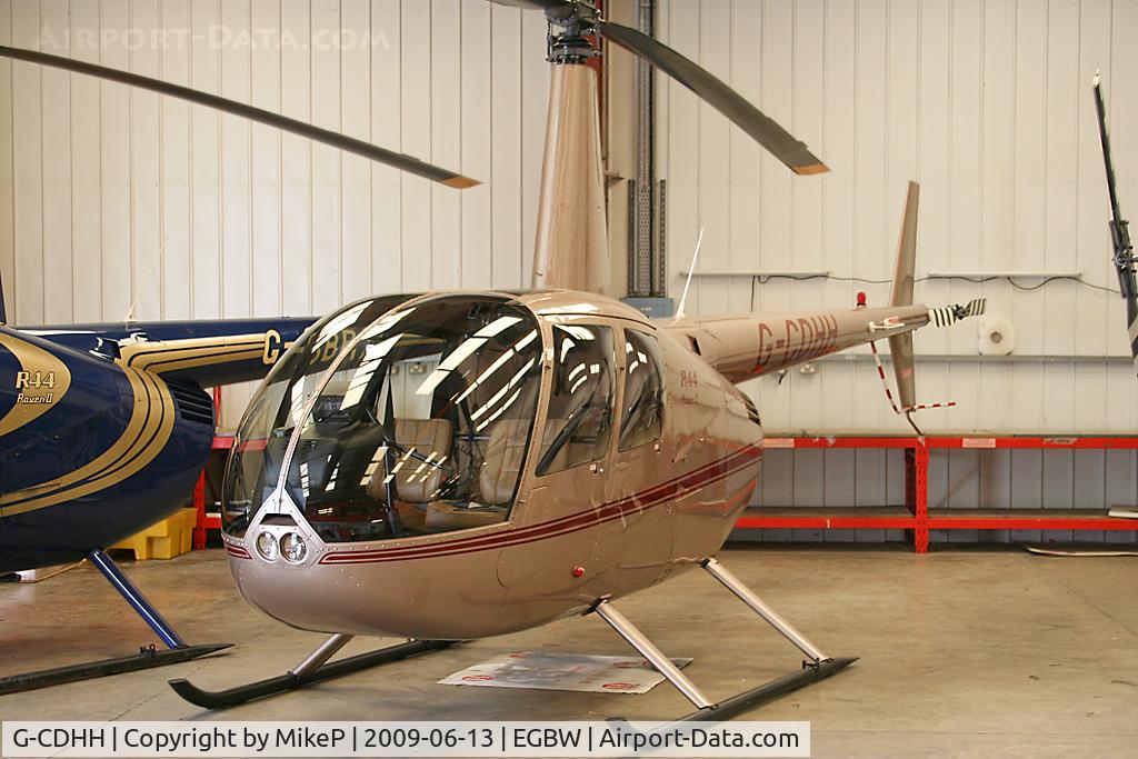 G-CDHH, 2005 Robinson R44 Raven II C/N 10660, Pictured with Heli-Air.