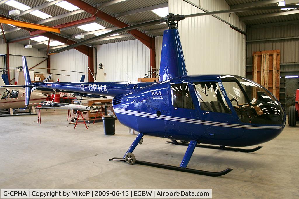 G-CPHA, 2008 Robinson R44 Raven II C/N 12641, Pictured with Heli-Air.