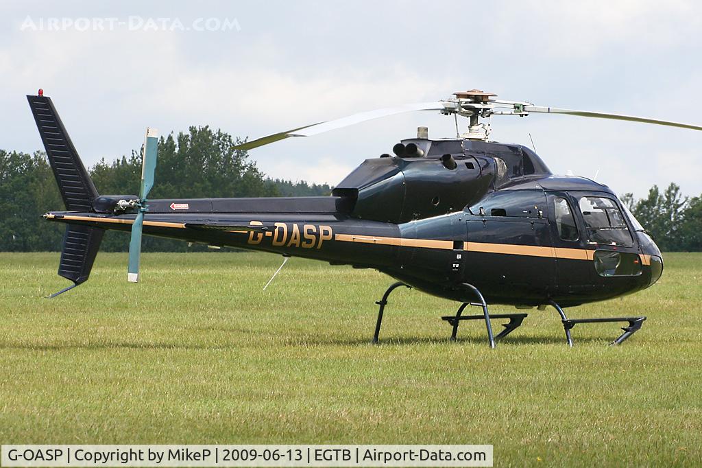 G-OASP, 1991 Aerospatiale AS-355F-2 Ecureuil 2 C/N 5479, Pictured during Aero Expo 2009.