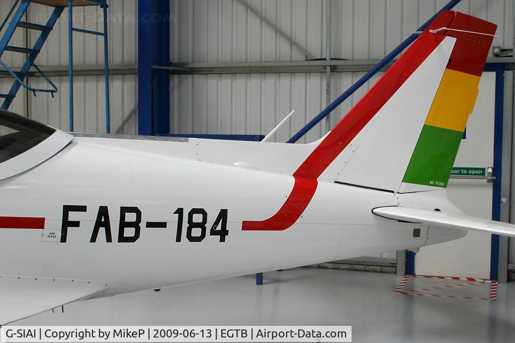 G-SIAI, 1978 SIAI-Marchetti SF-260W Warrior C/N 361, Painted as FAB 184.
