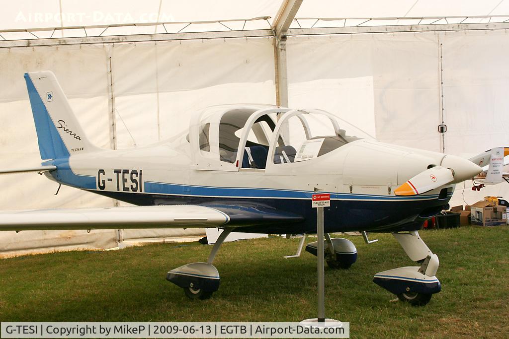 G-TESI, 2006 Tecnam P-2002EA Sierra C/N PFA 333-14481, Exhibitor at Aero Expo 2009.