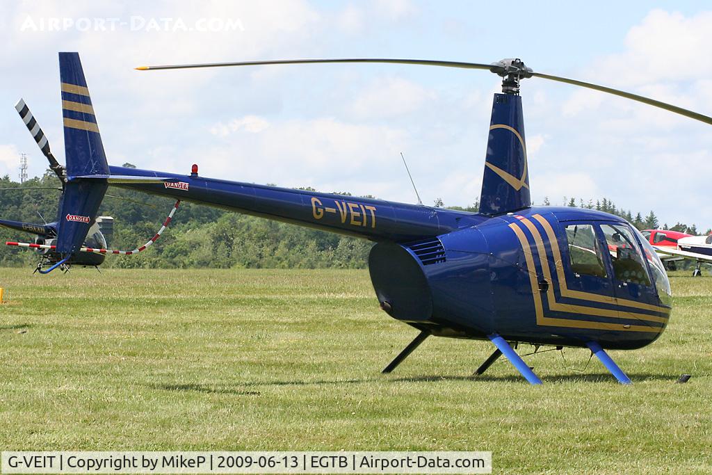 G-VEIT, 2003 Robinson R44  Raven II C/N 10091, Pictured during Aero Expo 2009.