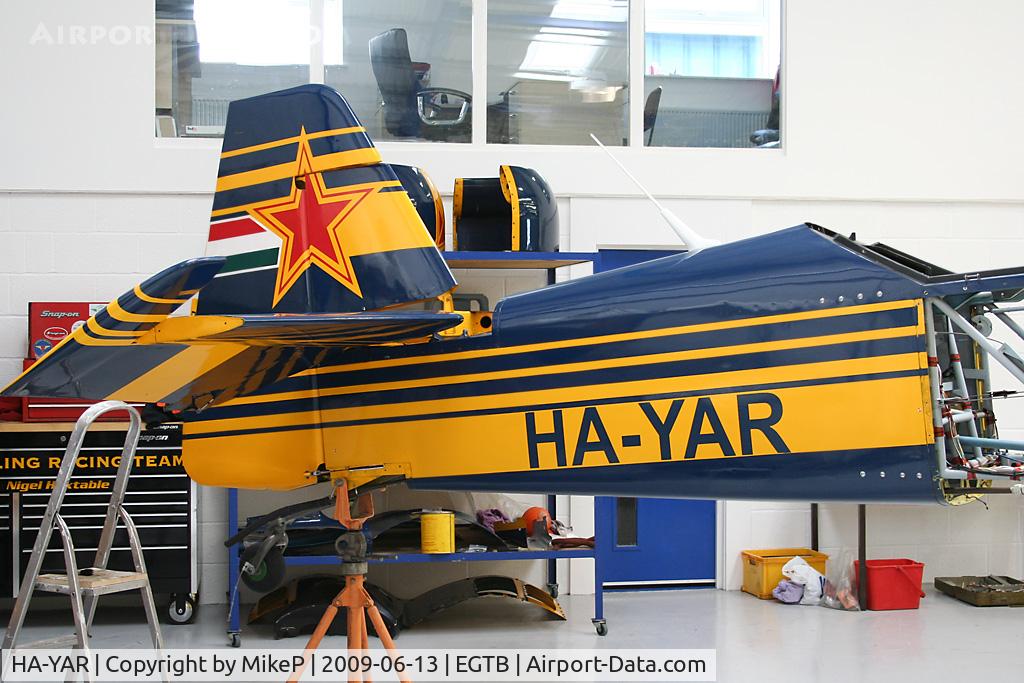HA-YAR, 1993 Sukhoi Su-29 C/N 75-03, Getting a touch of TLC.
