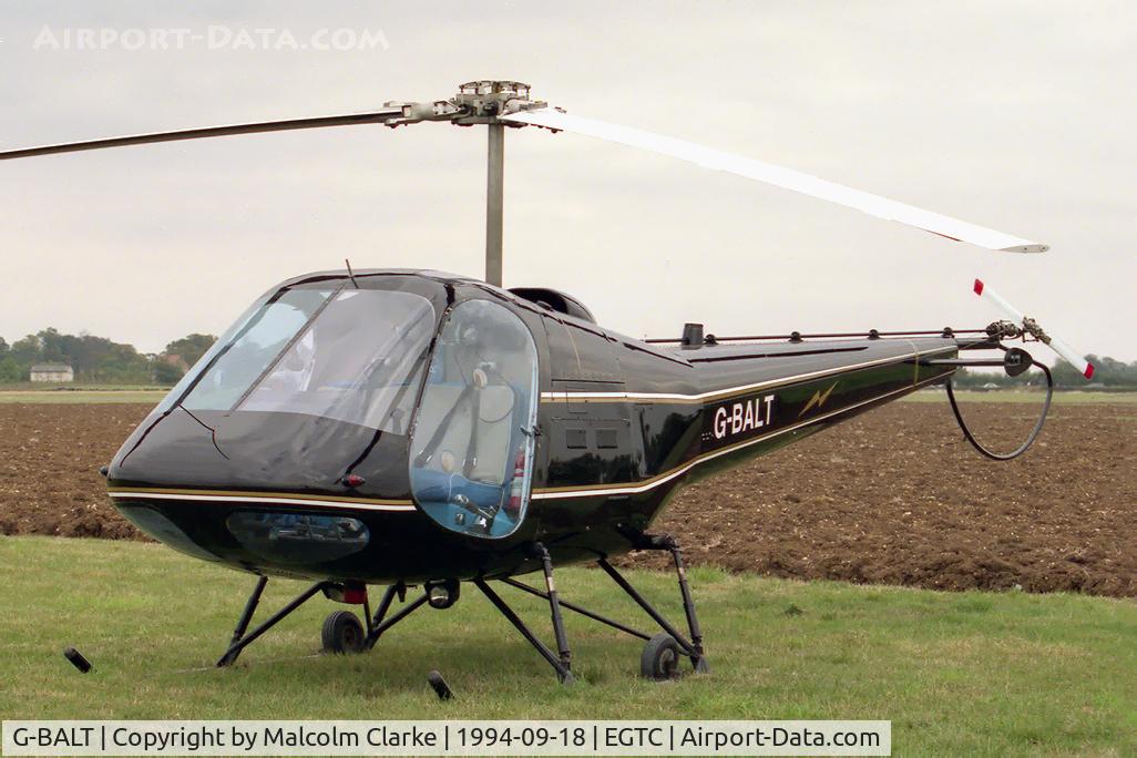 G-BALT, 1972 Enstrom F-28A C/N 123, Enstrom F-28A at Cranfield's Air Show and Helifest in 1994.