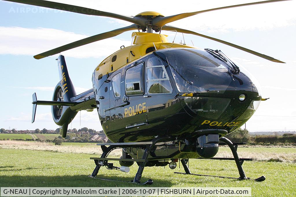 G-NEAU, 2004 Eurocopter EC-135T-2 C/N 0333, Eurocopter EC-135T-2 at Fishburn Airfield in 2006. (Northumbria Police Authority).