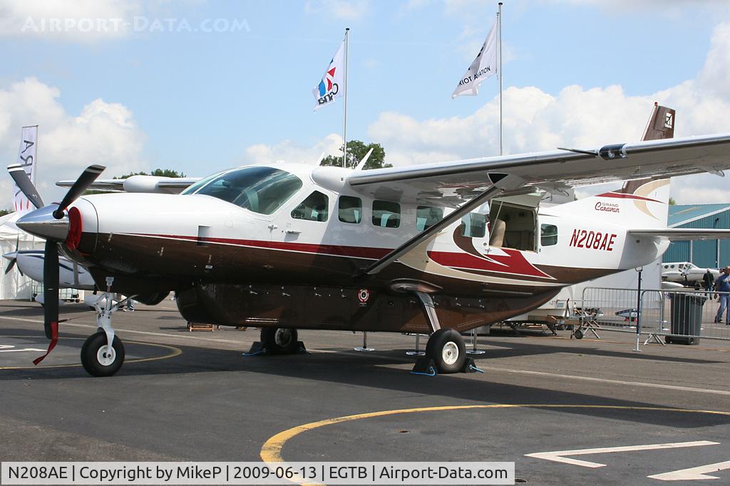 N208AE, 2009 Cessna 208B Grand Caravan C/N 208B2094, Exhibitor at Aero Expo 2009.