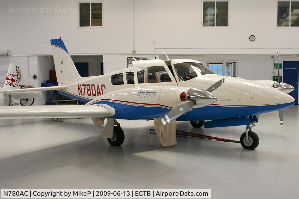 N780AC, 1969 Piper PA-30 Twin Comanche Twin Comanche C/N 30-1967, Recently painted and now showing as N7BOAC.