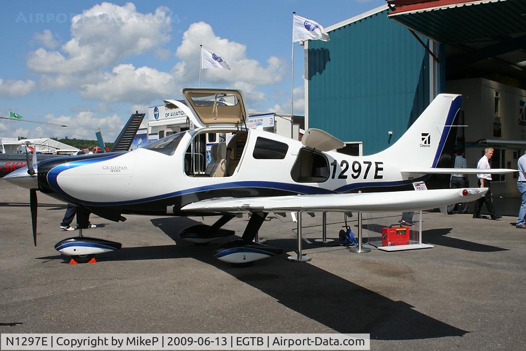 N1297E, 2008 Cessna LC41-550FG C/N 411097, Exhibitor at Aero Expo 2009.