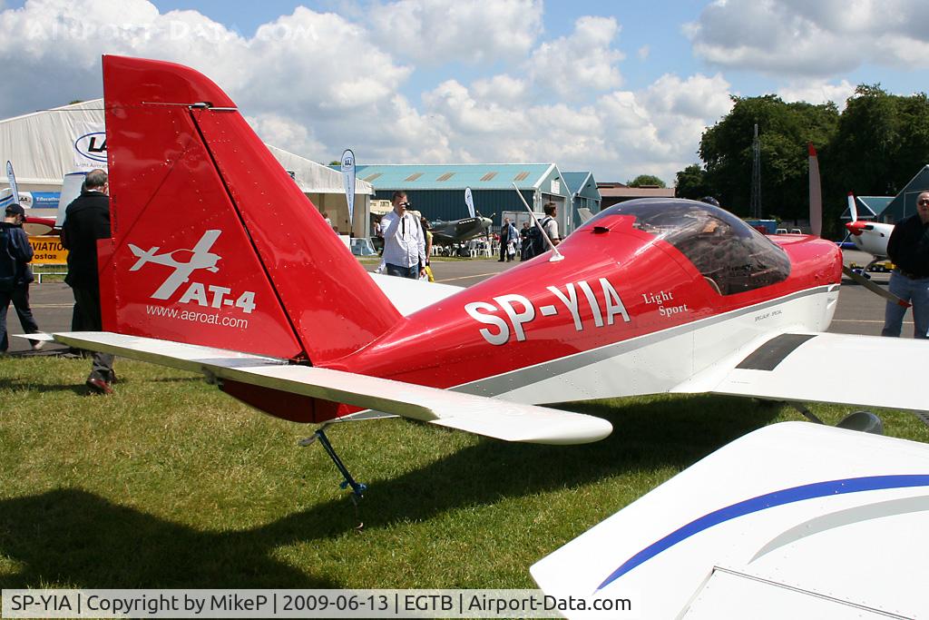 SP-YIA, Aero AT-4 C/N Not found SP-YIA, Exhibitor at Aero Expo 2009.