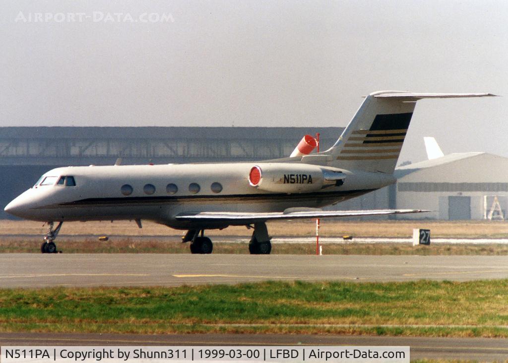 N511PA, 1989 Gulfstream Aerospace G-IV C/N 1111, Parked at the General Aviation area...