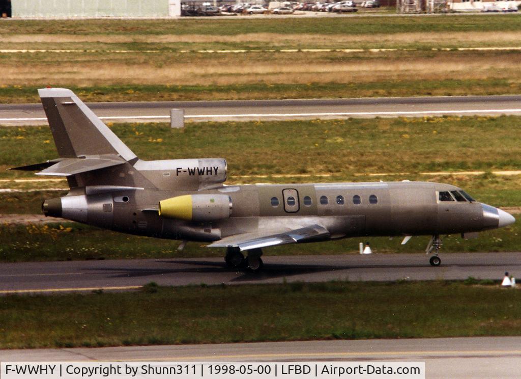 F-WWHY, 2000 Dassault Falcon 50EX C/N 297, C/n 273 - Falcon 50EX in test with Dassault Aviation