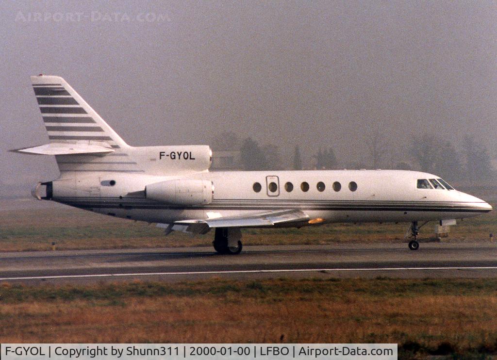 F-GYOL, 1982 Dassault Falcon 50 C/N 88, Landing rwy 15R
