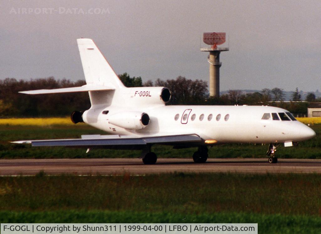F-GOGL, 1983 Dassault Falcon 50 C/N 134, Landing rwy 15R