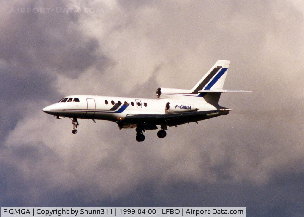 F-GMGA, Dassault Mystere Falcon 50 C/N 051, Landing rwy 33L
