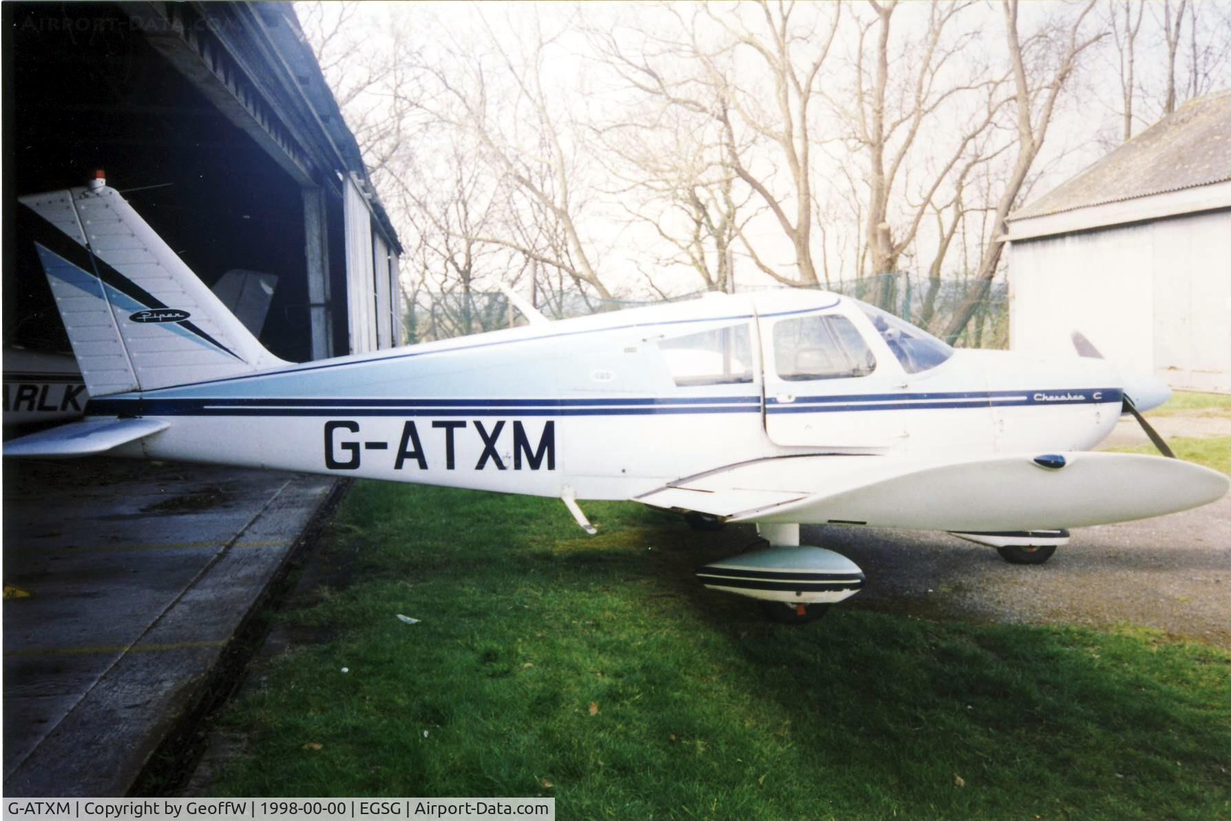 G-ATXM, 1965 Piper PA-28-180 Cherokee C/N 28-2759, Classic original PA-28 Cherokee seen in happier times