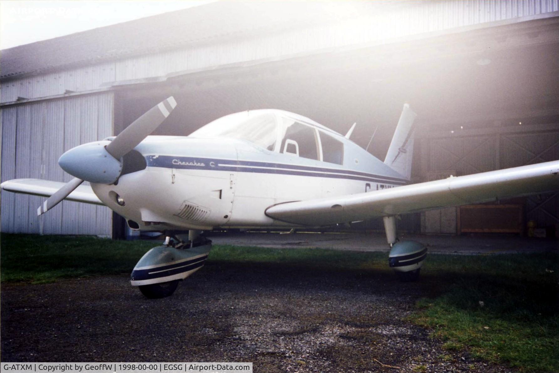 G-ATXM, 1965 Piper PA-28-180 Cherokee C/N 28-2759, Classic original PA-28 Cherokee seen in happier times. 
