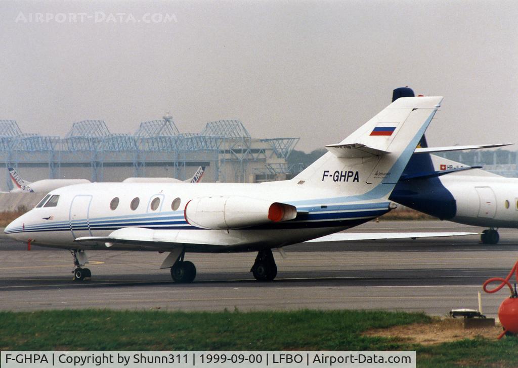 F-GHPA, 1969 Dassault Falcon (Mystere) 20F C/N 170, Parked at the General Aviation area...