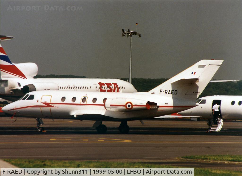 F-RAED, Dassault Falcon (Mystere) 20C C/N 92, Parked at the General Aviation area...