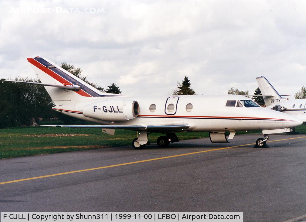 F-GJLL, 1974 Dassault Falcon 10 C/N 22, On maintenance at the SIDMI Facility...