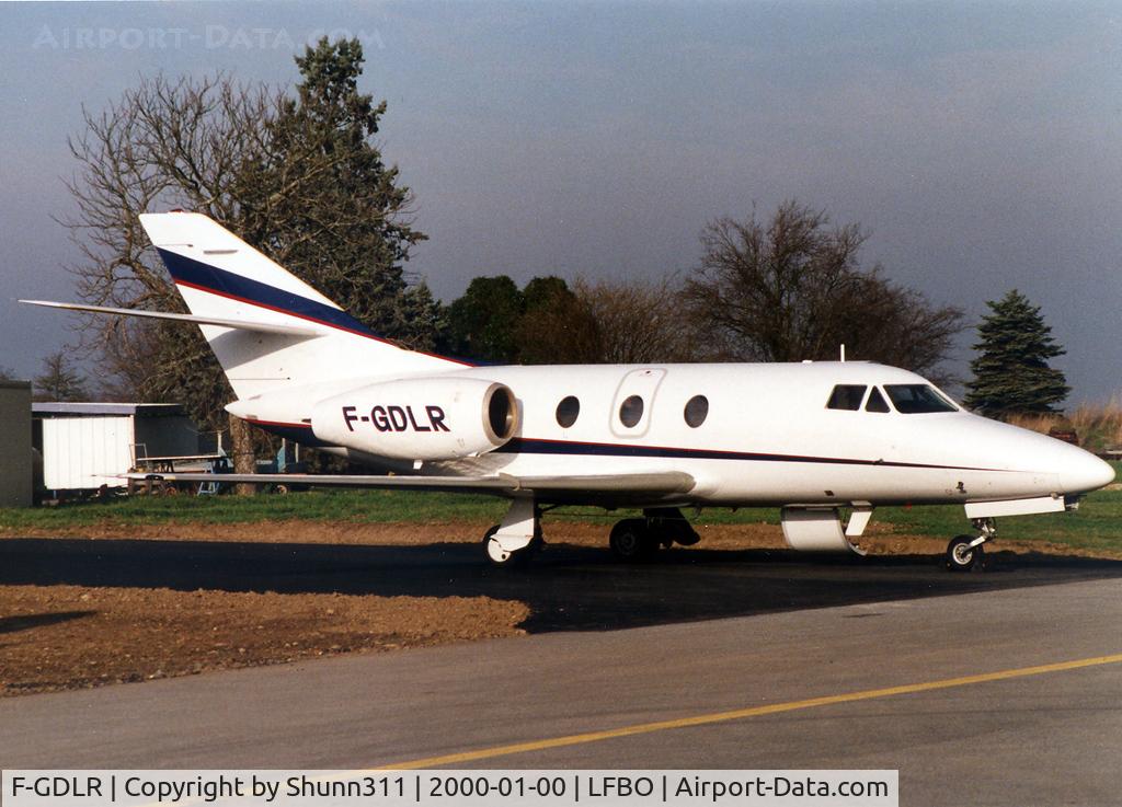 F-GDLR, Dassault Falcon 10 C/N 121, On maintenance at the SIDMI Facility...