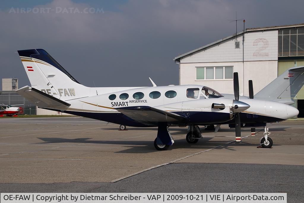 OE-FAW, 1980 Cessna 425 C/N 425-0074, Smart Air Service Cessna 425