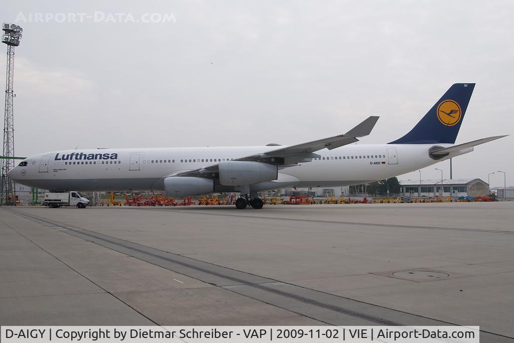 D-AIGY, 2000 Airbus A340-313 C/N 335, Lufthansa Airbus 340-300