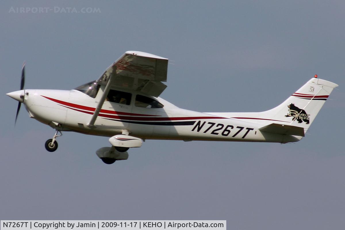 N7267T, 1999 Cessna 182S Skylane C/N 18280523, This aircraft has a picture of a bear on this side of the tail, and Lake Lure, NC on the other.