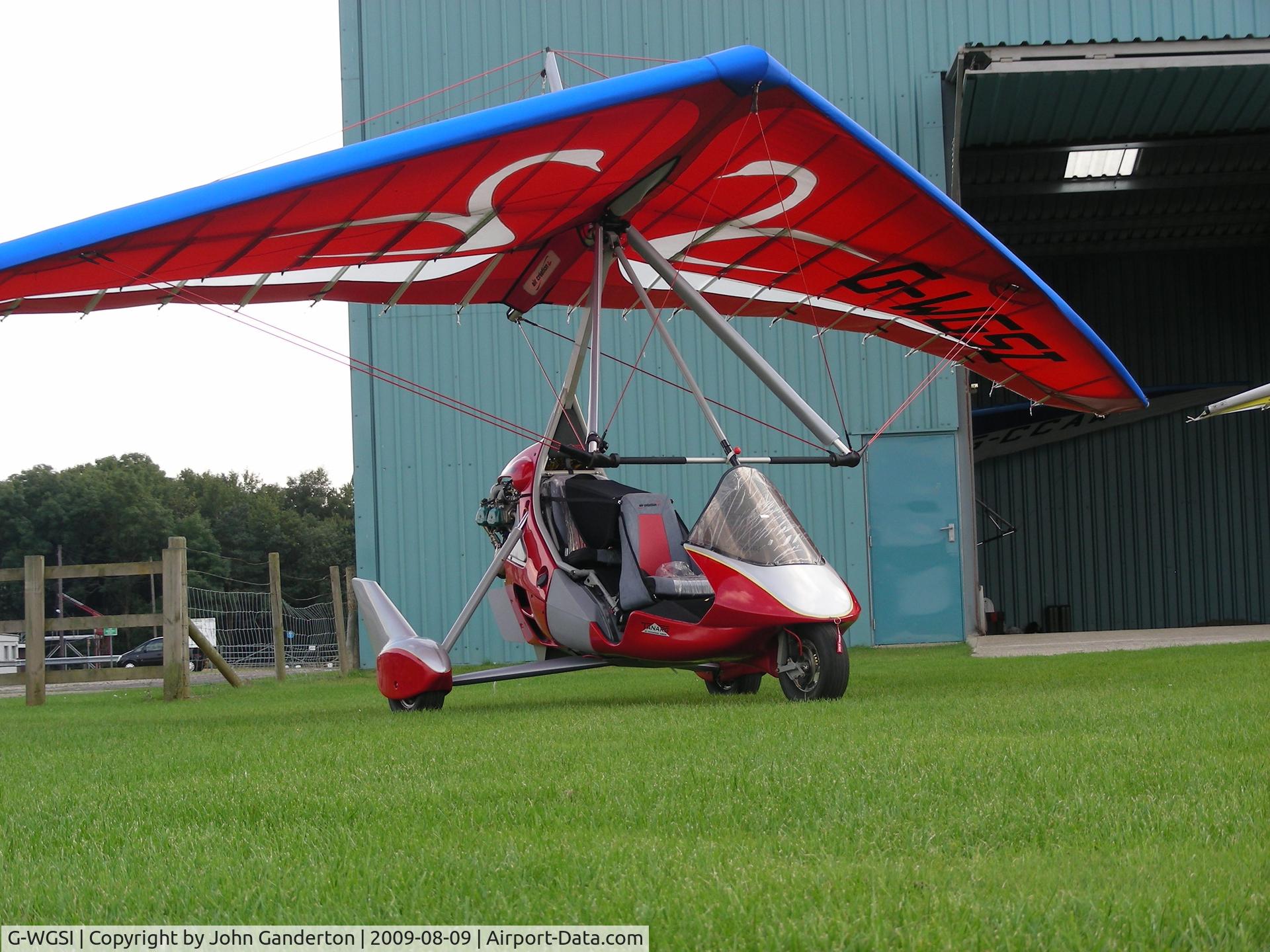 G-WGSI, 2009 Air Creation Tanarg 912ES / iXess 13 C/N BMAA/HB585, Finmere 09-08-09