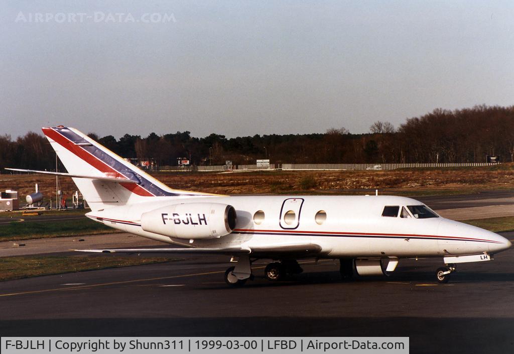 F-BJLH, 1973 Dassault Falcon 10 C/N 1, Parked at the General Aviation area...