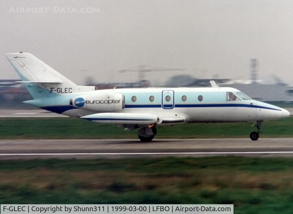 F-GLEC, Aerospatiale SN-601 Corvette C/N 30, Arriving rwy 15R