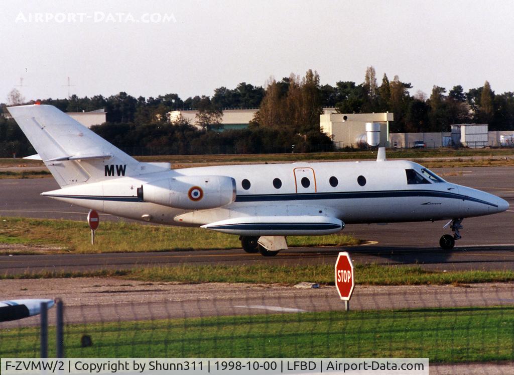F-ZVMW/2, 1972 Aerospatiale SN601 Corvette C/N 2, Taxiing to the General Aviation area...