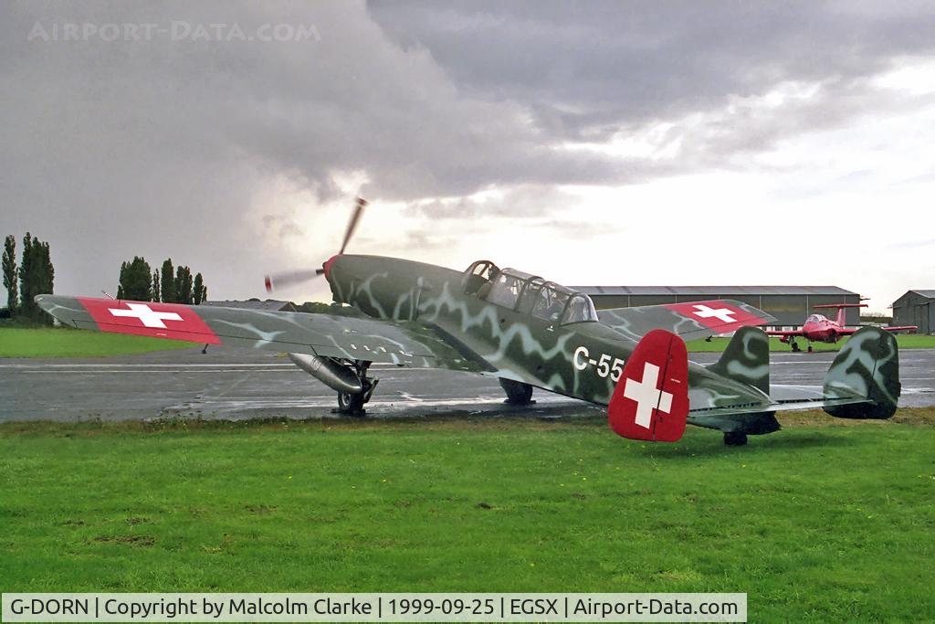 G-DORN, 1948 F+W C-3605 Schlepp C/N 332, F+W C-3605 Schlepp at a North Weald photo shoot.