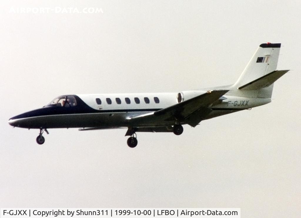 F-GJXX, 1991 Cessna 560 Citation V C/N 560-0070, Landing rwy 15L