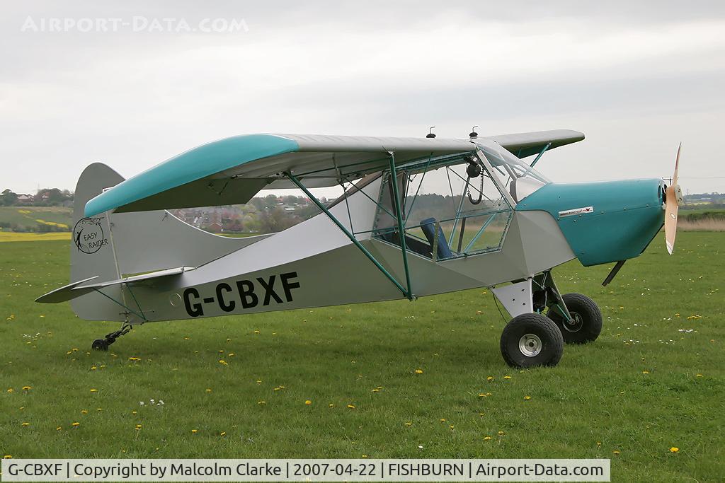 G-CBXF, 2002 Easy Raider J2.2(2) C/N BMAA/HB/196, Easy Raider J2.2(2) at Fishburn Airfield, UK in 2007.