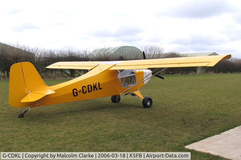 G-CDKL, 2005 Reality Escapade 912(2) C/N BMAA/HB/359, Escapade 912(2) at Fishburn Airfield, UK in 2006.